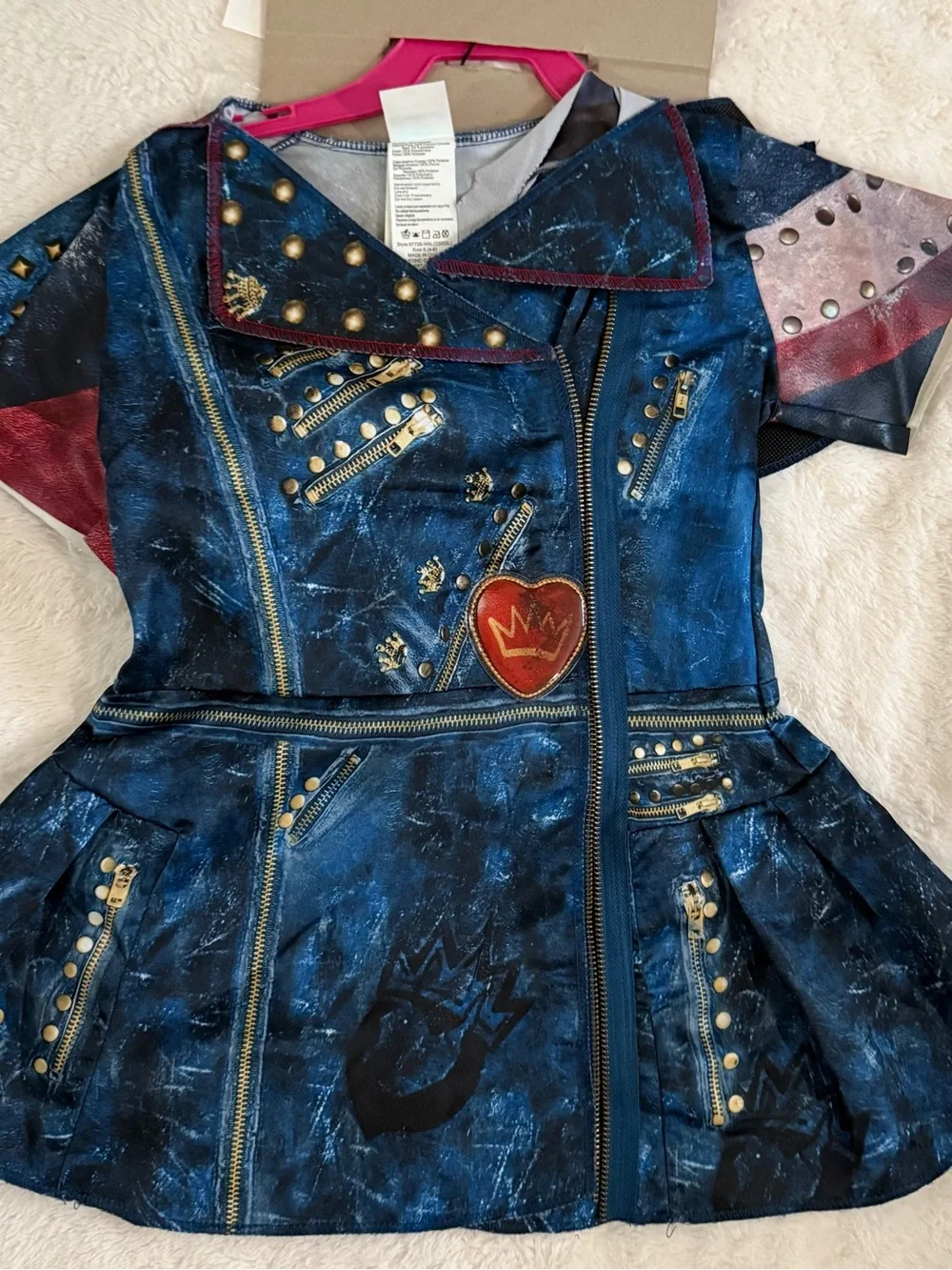 Disney Descendants 2 Evie Girls Costume - Blue